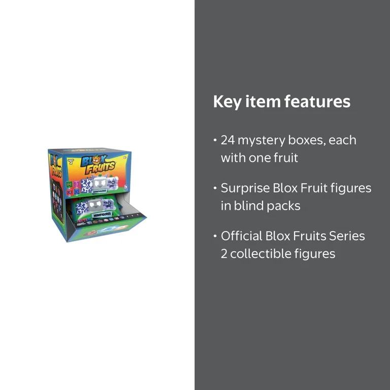Blox Fruits Series 2 Mini Figures Mystery Box (24 Packs) - Walmart.com
