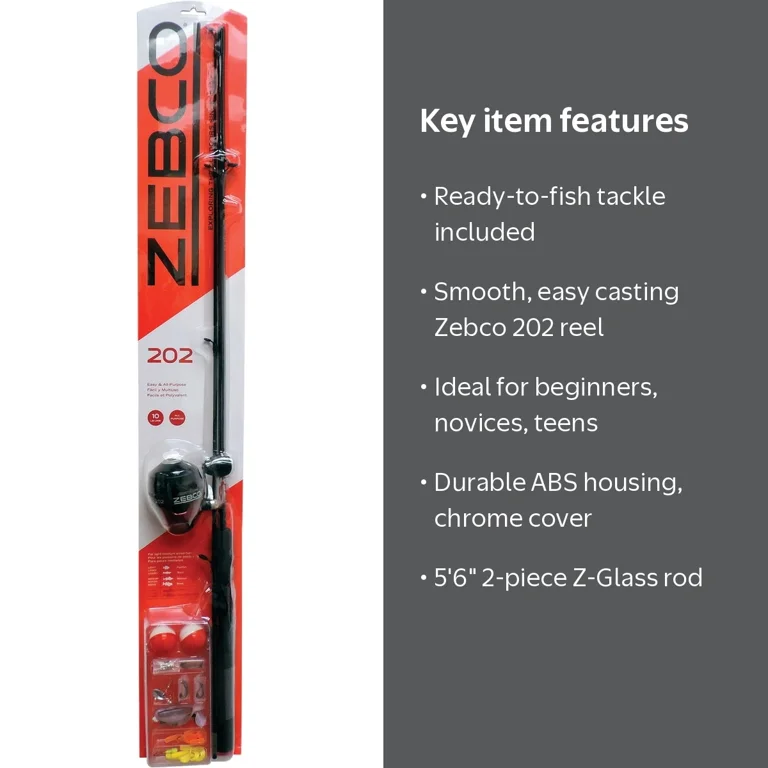 Zebco 202 Z-Glass 5' 6