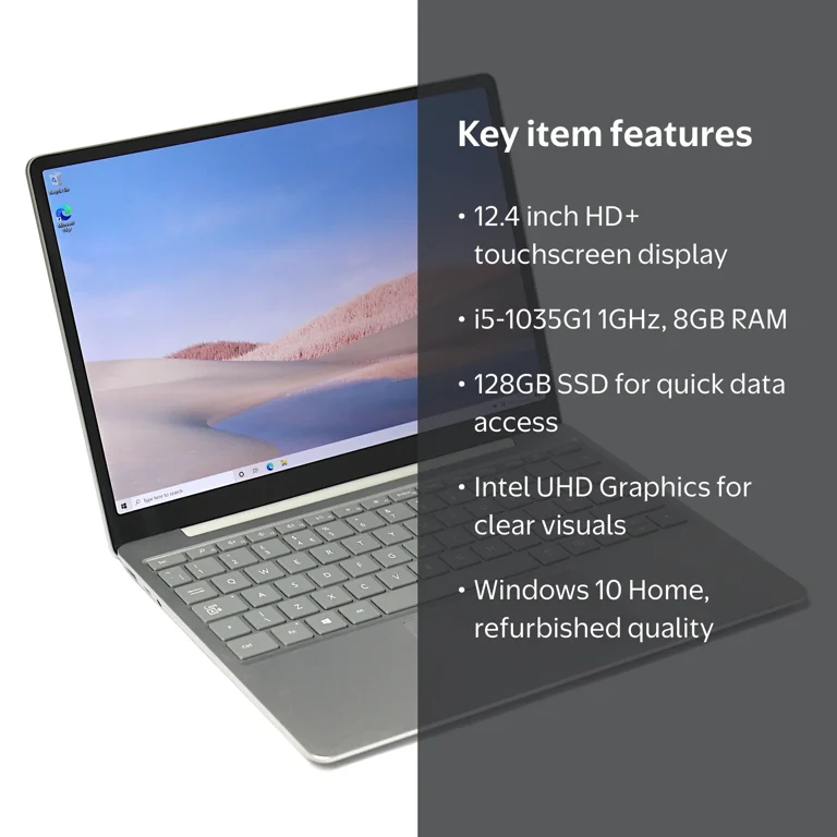 Microsoft Surface Laptop Go 1943, 12.4