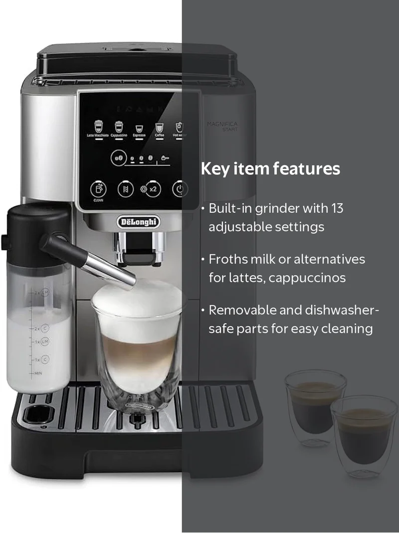De'Longhi Magnifica Start Fully Automatic Espresso Machine with
