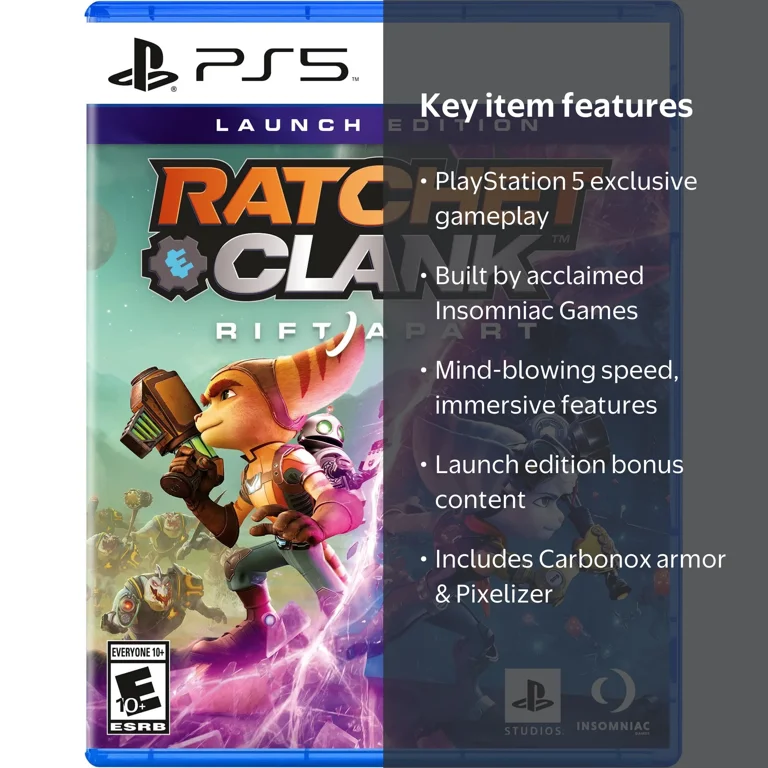Ratchet & Clank: Rift Apart Launch Edition, Sony, PS5 - Walmart.com
