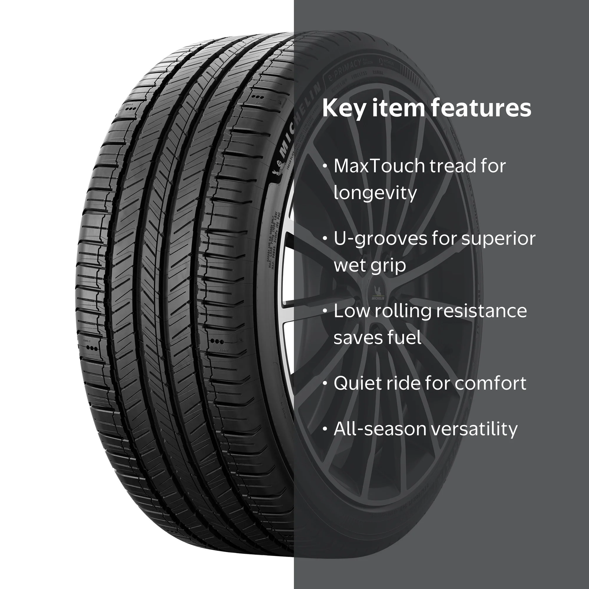 Michelin E Primacy 275/50R20XL 113W Tire - Walmart.com