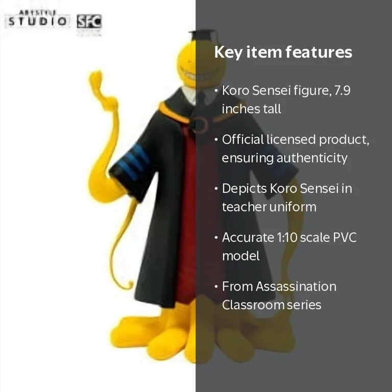 koroさま ABYstyle Studio Assassination Classroom Koro Sensei SFC Figure
