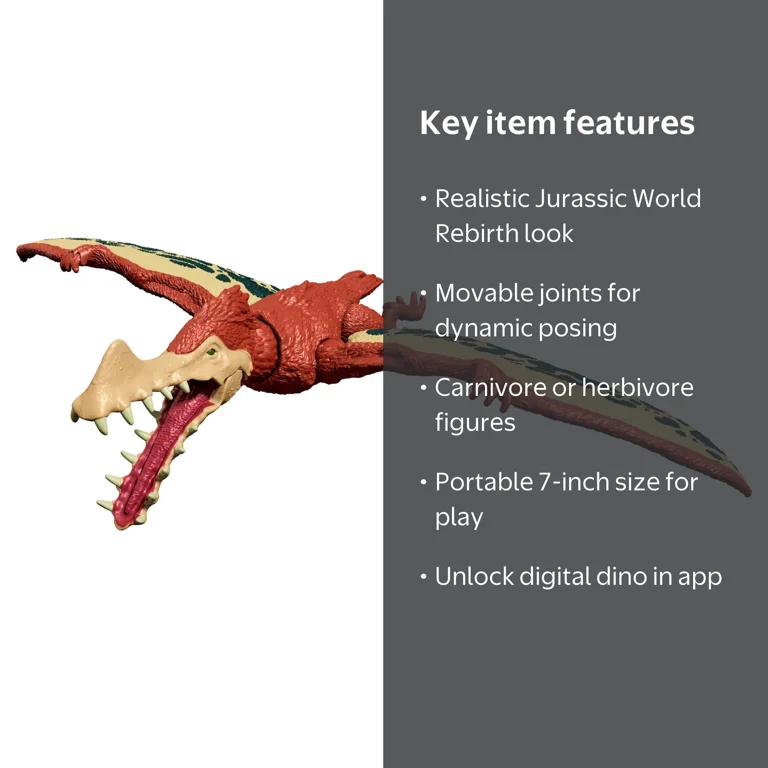 Jurassic World Frenzy Pack Ferrodraco Dinosaur Figure, Authentic