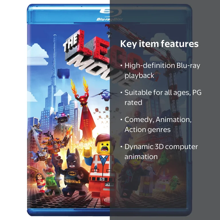The Lego Movie (Blu-ray) - Walmart.com