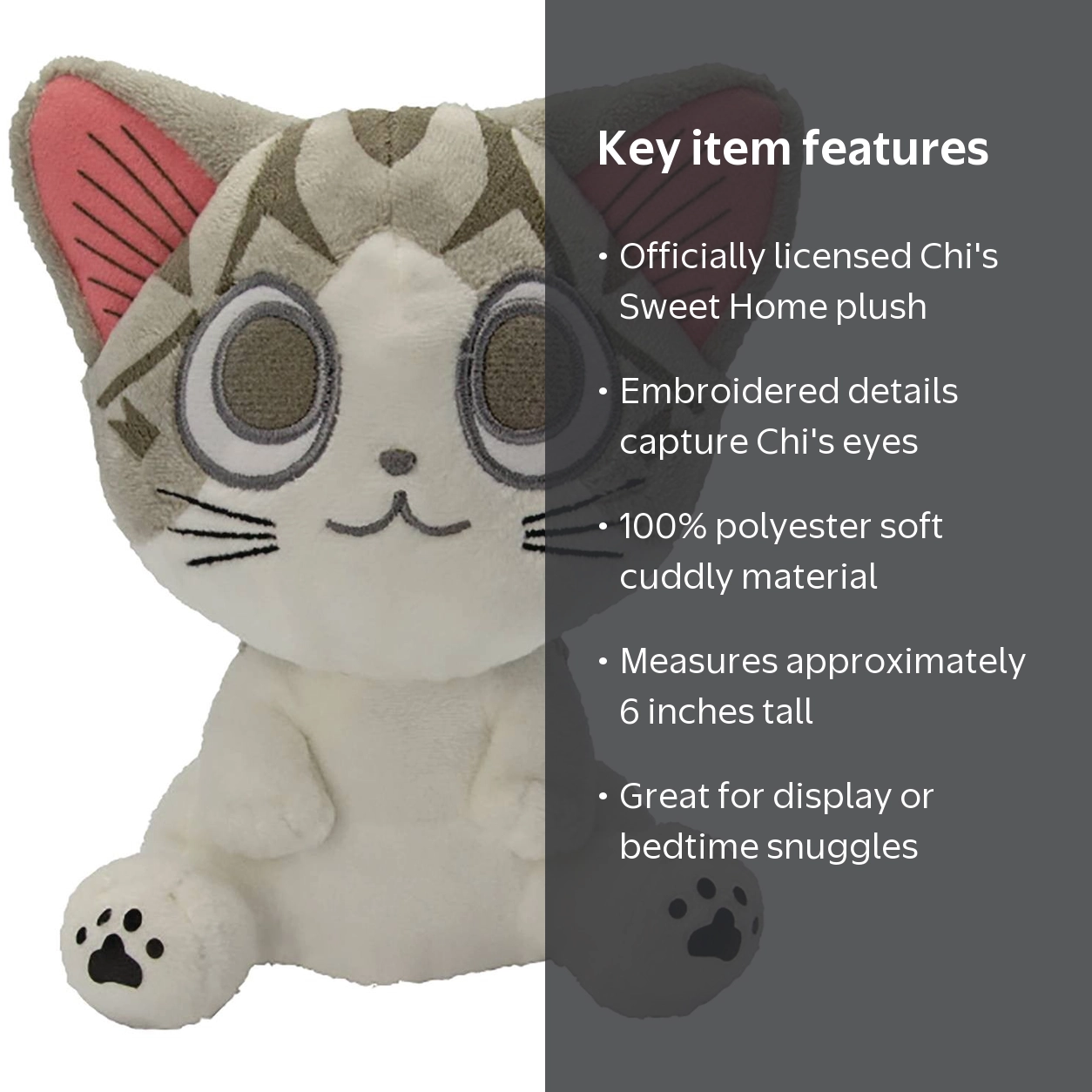 Chi's Sweet Home Plush: Stuffed Animal Toy by ABYstyle - Walmart.com