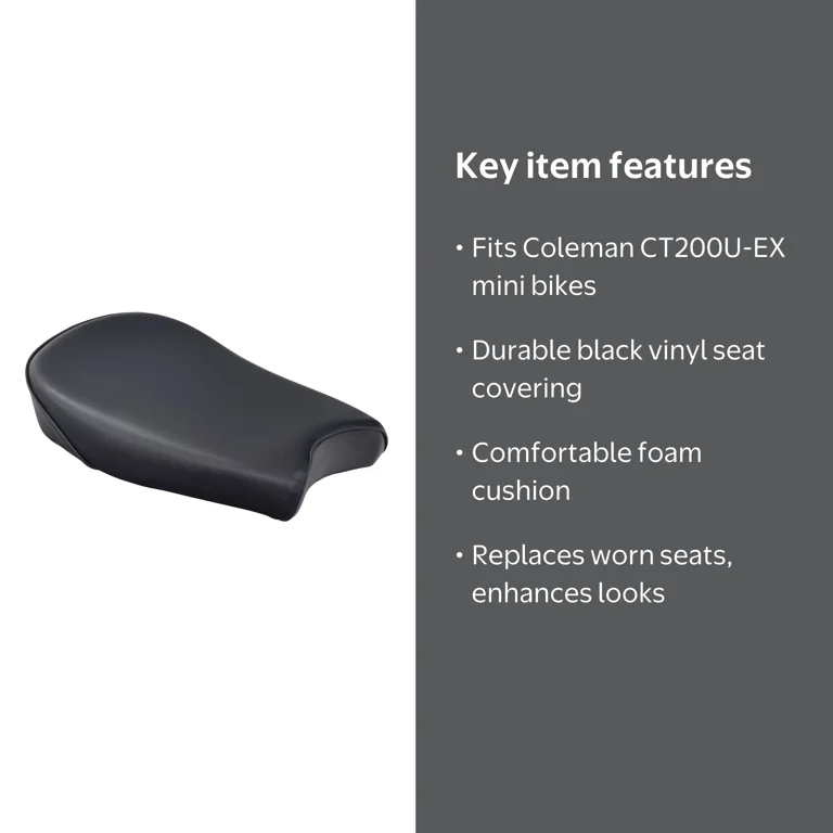 coleman mini bike ct200u seat covers for the CT200U-EX A lot of mini bikes look alike and some common parts may be compatible with more than one brand or model JMCHstore Brown Diamond Stitch Retro