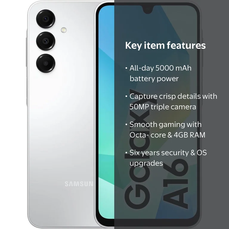 Samsung Galaxy A16 4G 128GB 4GB RAM | 6.7” AMOLED 90Hz Display