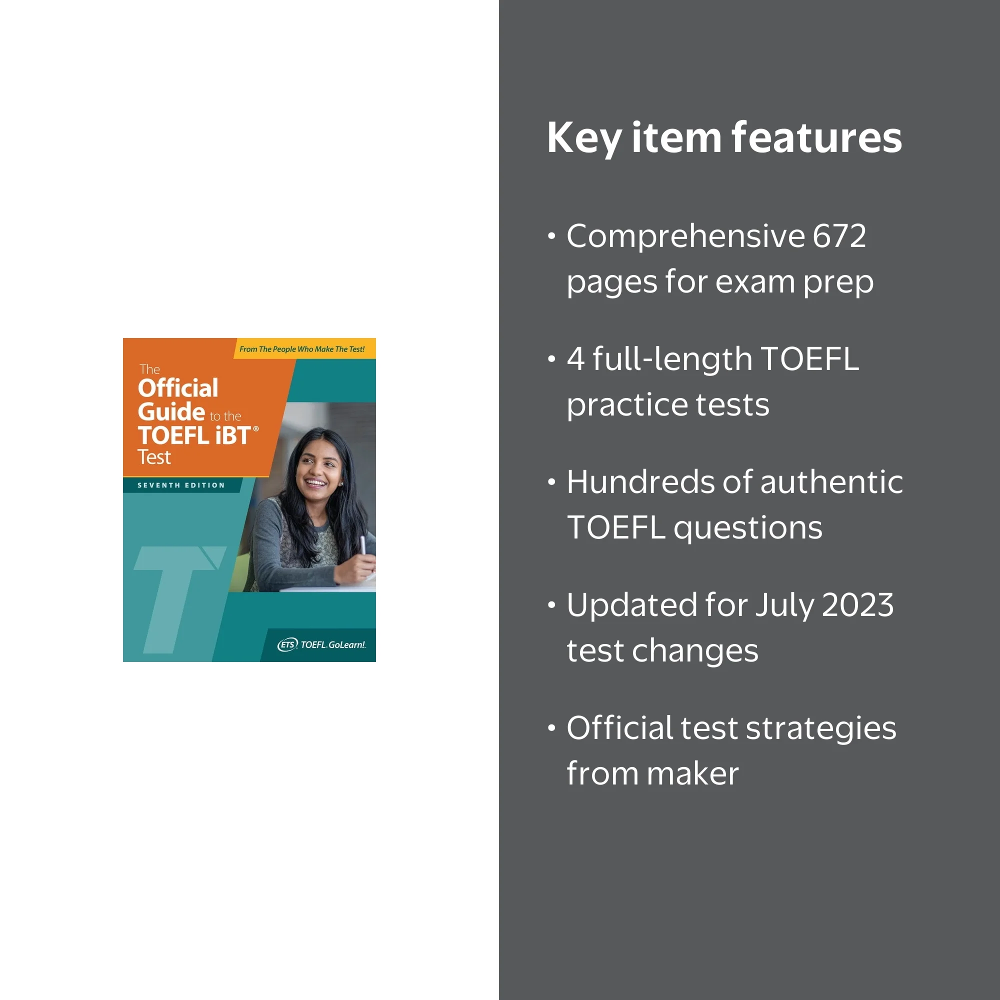 The Official Guide To The TOEFL IBT Test (7th Edition) (Paperback