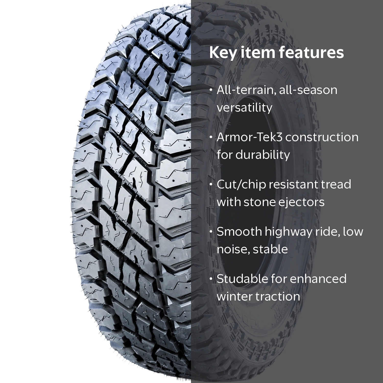 TRUST beat MAX Ti リヤピース　アウトランダーcw5w認定書付 Cooper Discoverer S/T Maxx All-Season LT245/75R17 121Q Tire