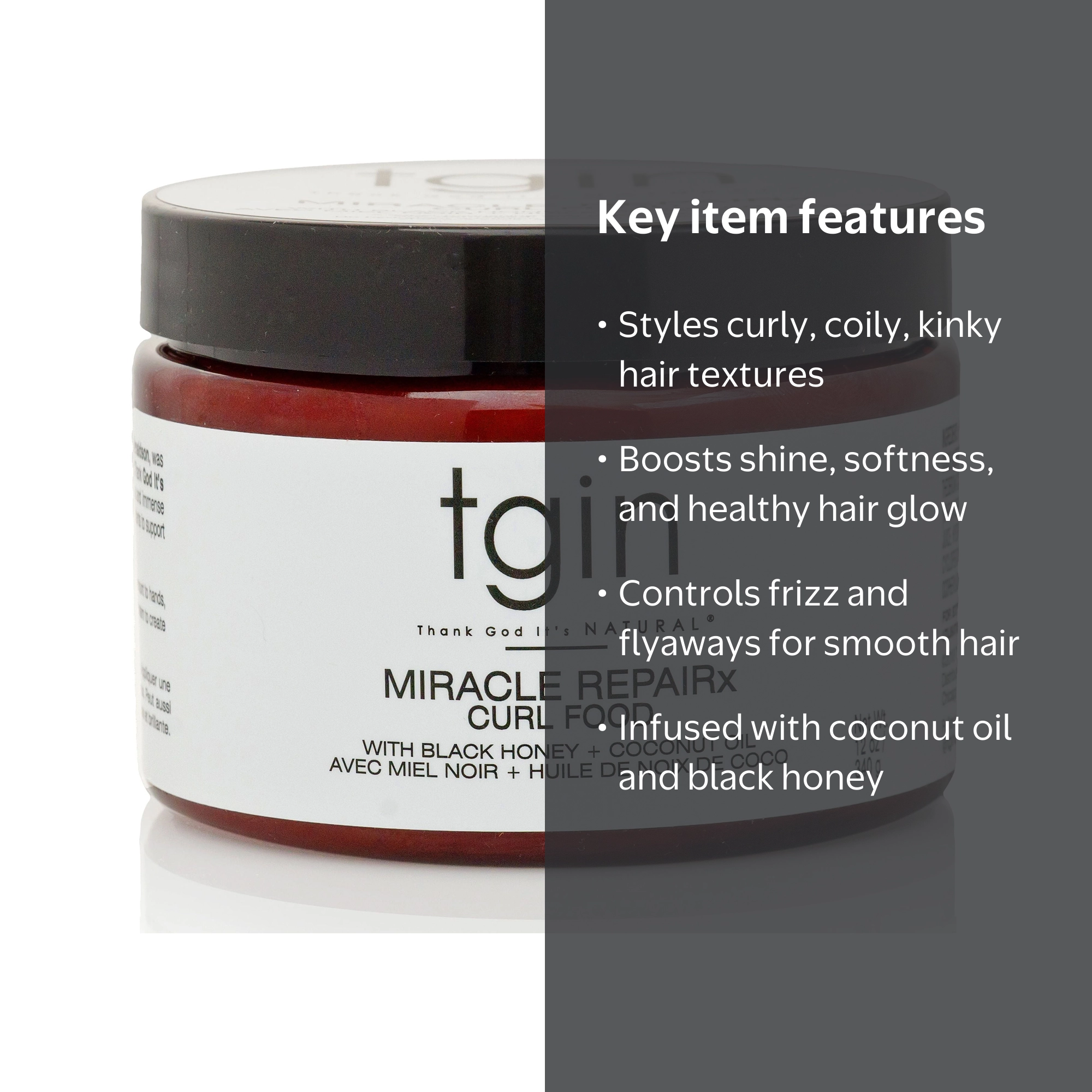 Thank God It's Natural Miracle RepaRx Curl Food Moisturizer 12oz
