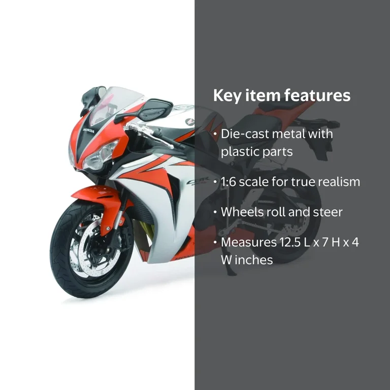 New Ray Toys, Die Cast Model, NY49293, Honda CBR 1000 RR 2009