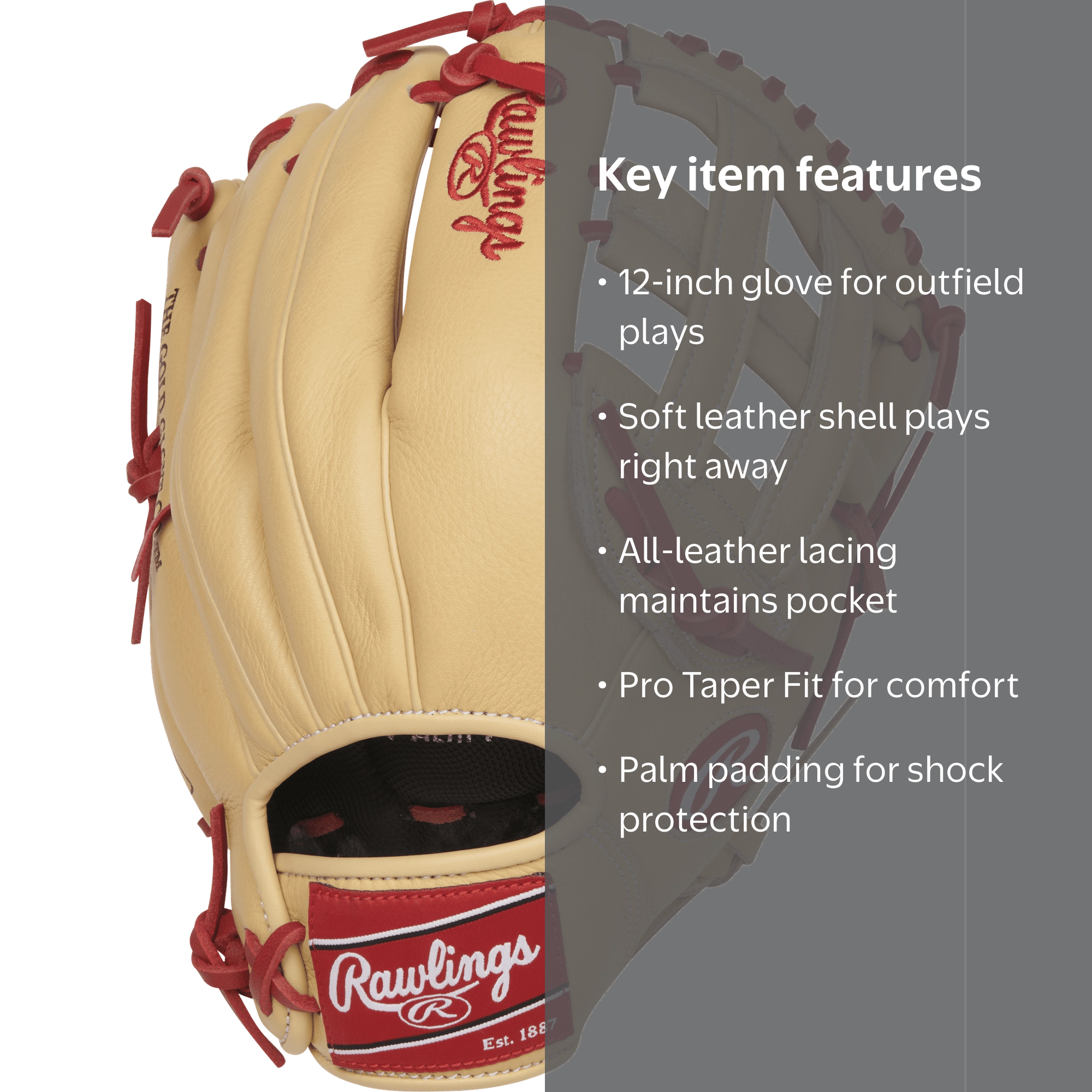 Rawlings Select Pro Lite 12-inch Youth Baseball Glove - Bryce