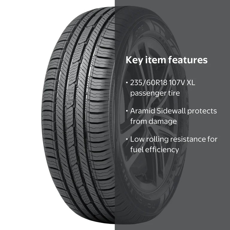 noran Nokian, Passenger Tire, 235/60R18 107V XL, All Season - Walmart.com