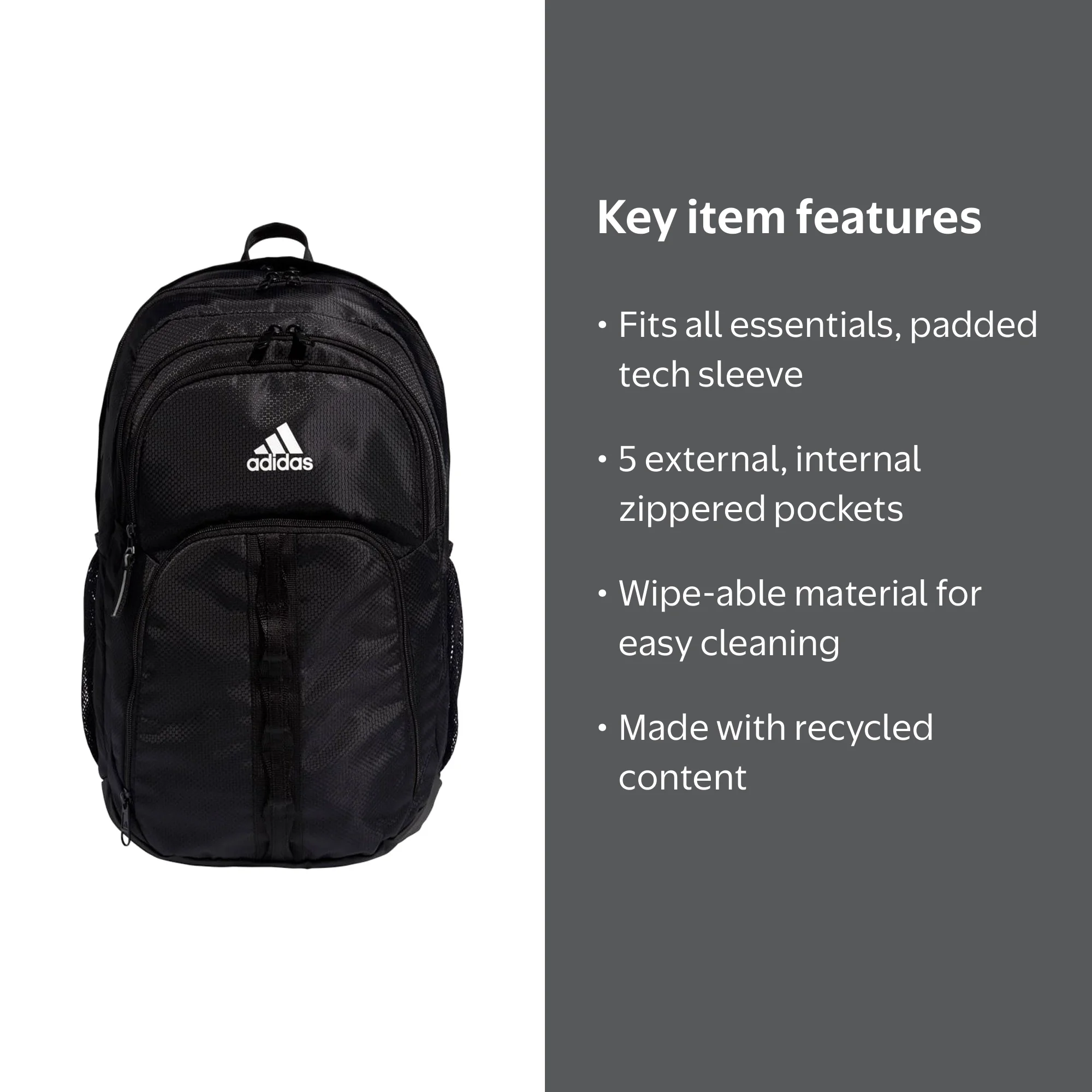 adidas backpacks that hold a lot Foundation Backpack 38L One less thing to think about while youre running out the door Adidas Strength Backpack