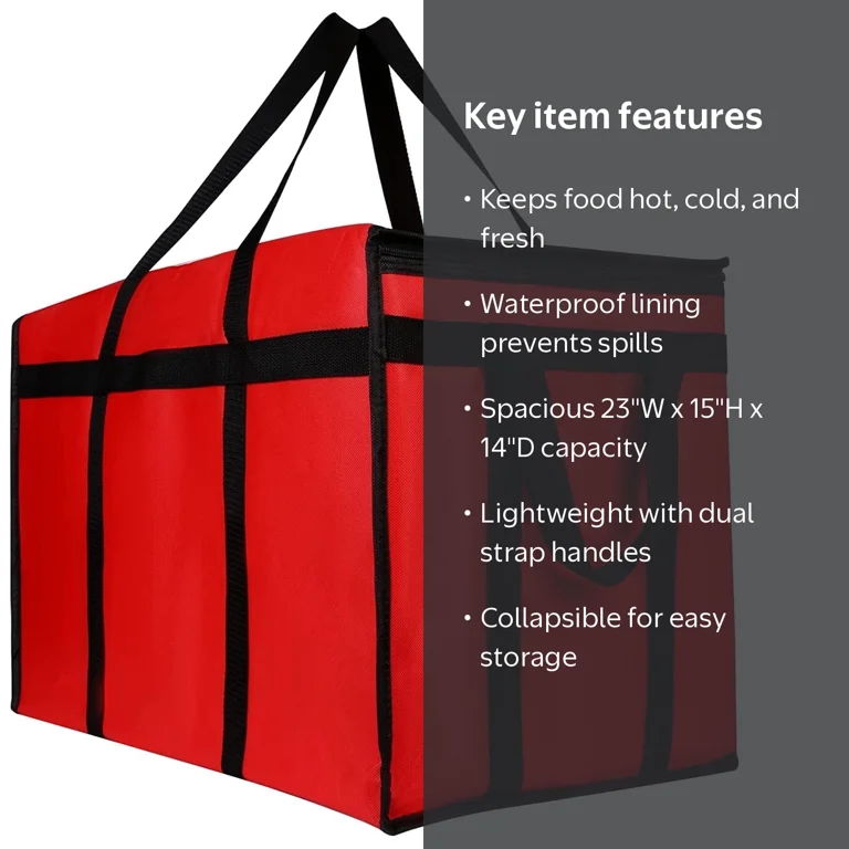 food warmer heat insulated food bags