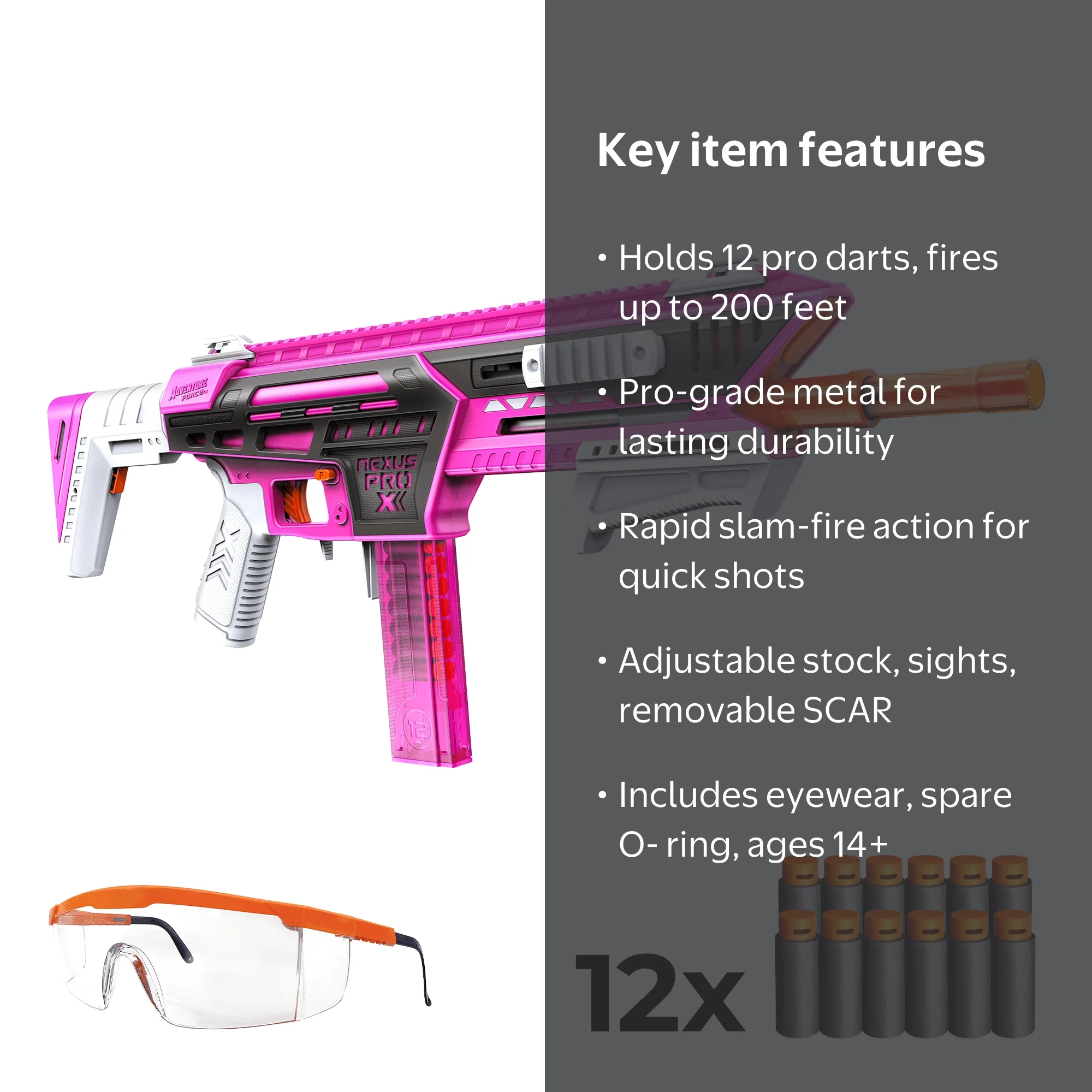Adventure Force Tactical Strike Nexus Pro X2 Ultimate Half-Length