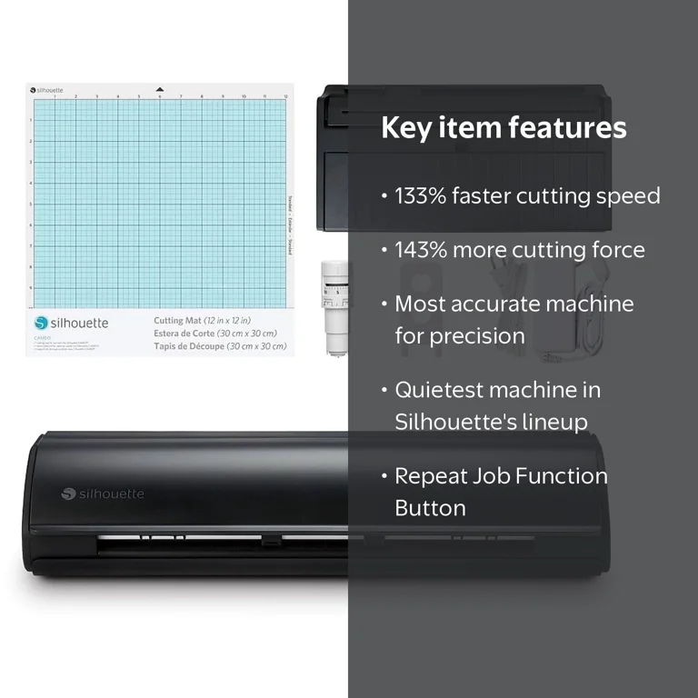 Silhouette America Cameo 5 Electronic Cutter, Fastest and Most