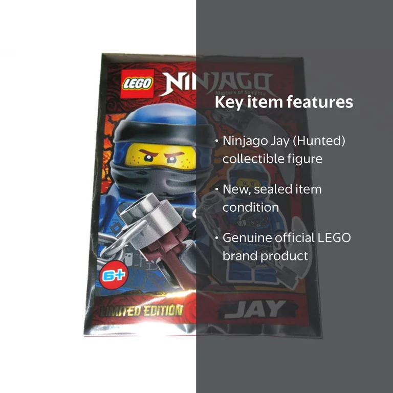 LEGO Ninjago Jay (Hunted) Minifigure Foil Pack (891946) - Walmart.com