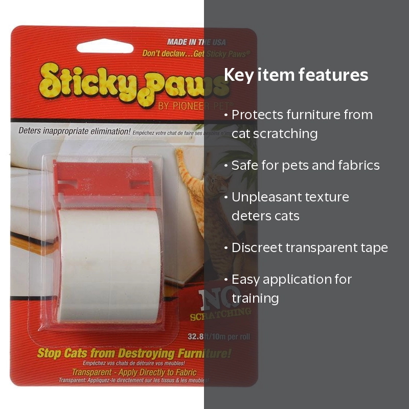 PETテープ Pioneer Pet Sticky Paws Cat Scratch Deterrent Furniture Protecting