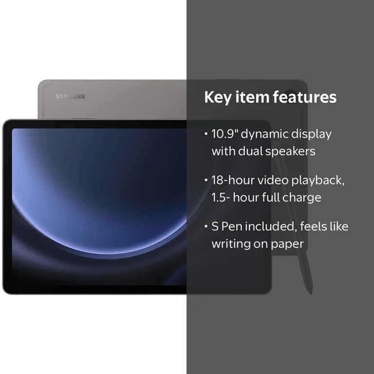 Samsung Galaxy Tab S9 FE, 10.9