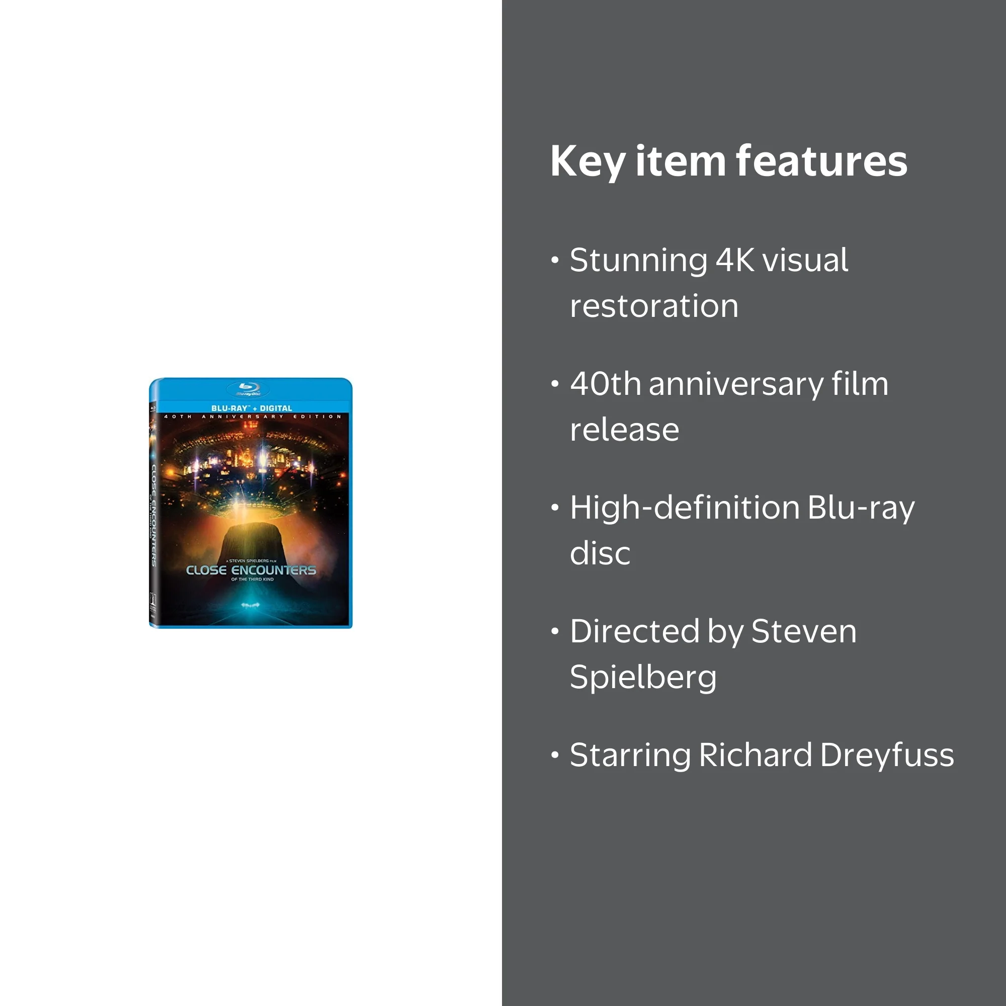 Blu-ray - Close Encounters of the Third Kind: 40th Anniversary