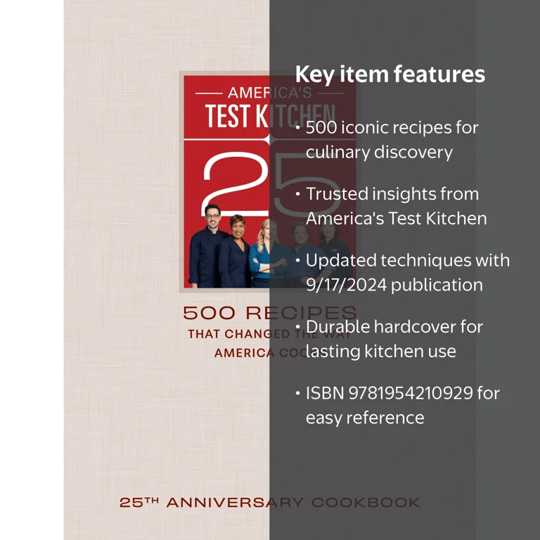 洋書 The America's Test Kitchen America's Test Kitchen 25th Anniv Cookbook: 500 Recipes That