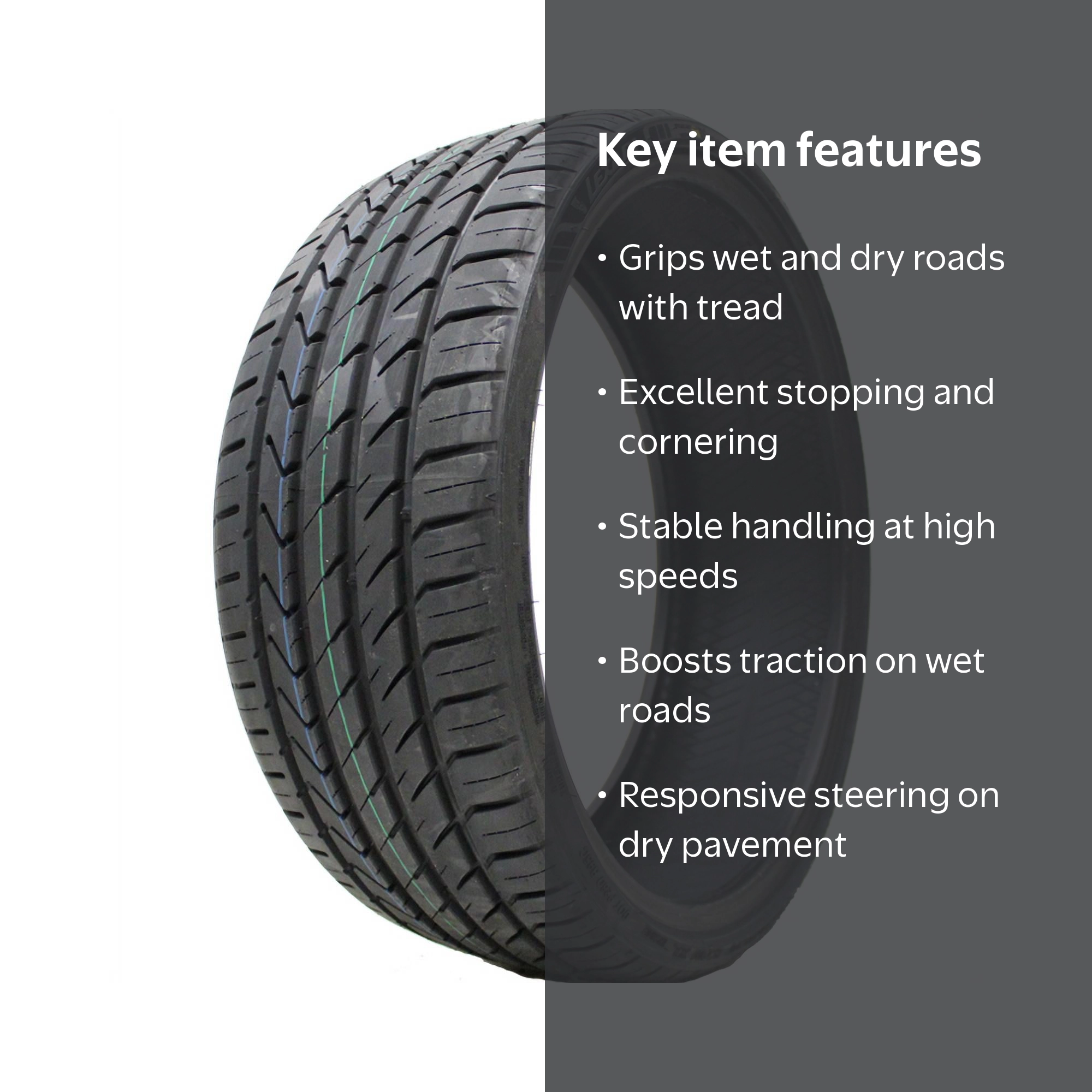 Lexani LX-Twenty High-Performance 93W XL 225/35R20 Tire for Sporty