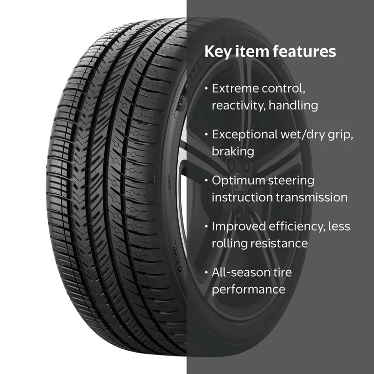 Michelin Pilot Sport All-Season 4 Tire 275/30ZR20 97Y XL + more