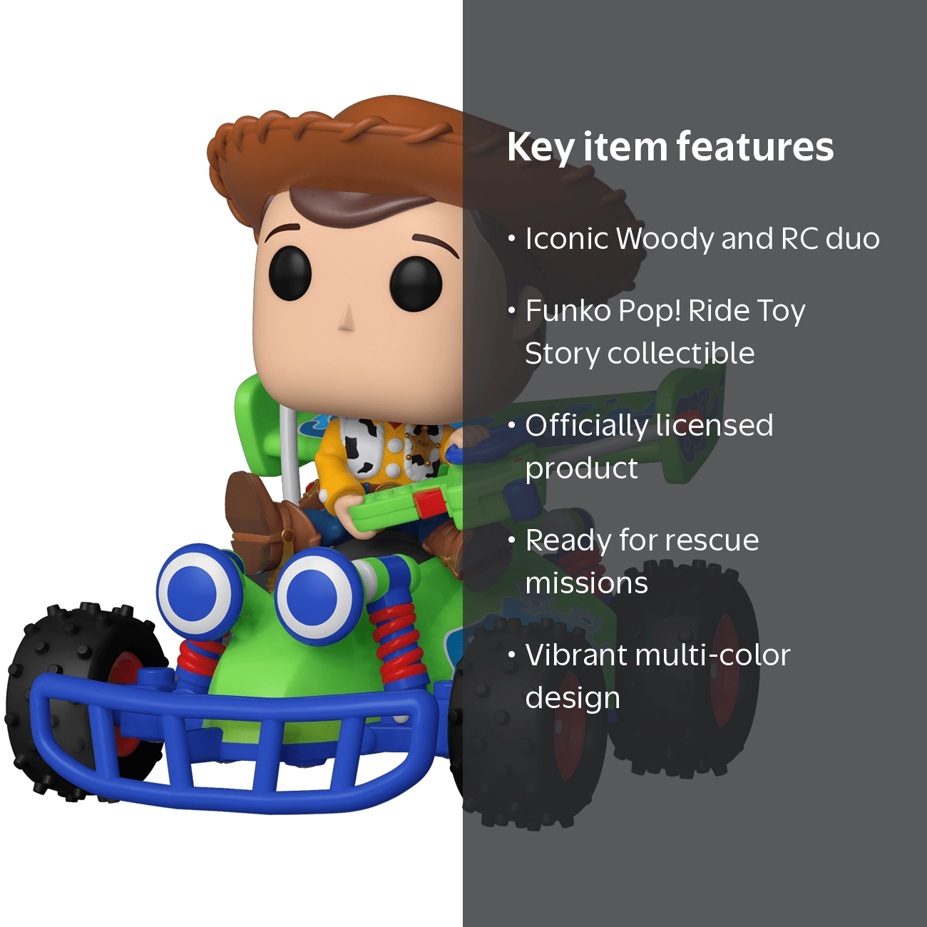 Funko POP! Ride: Toy Story - Woody w/ RC - Walmart.com