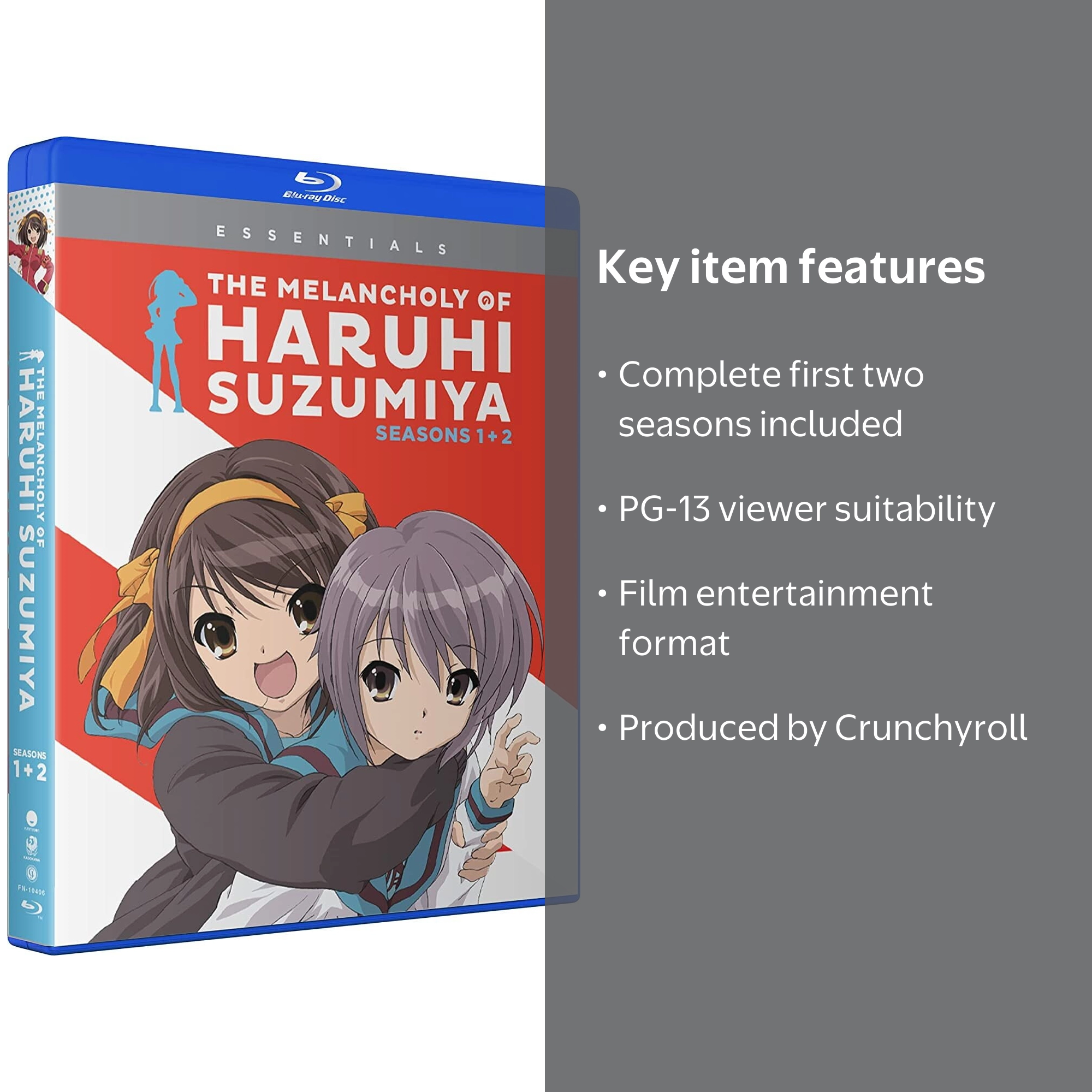 The Melancholy Of Haruhi Suzumiya - Seasons One And Two - Walmart.com
