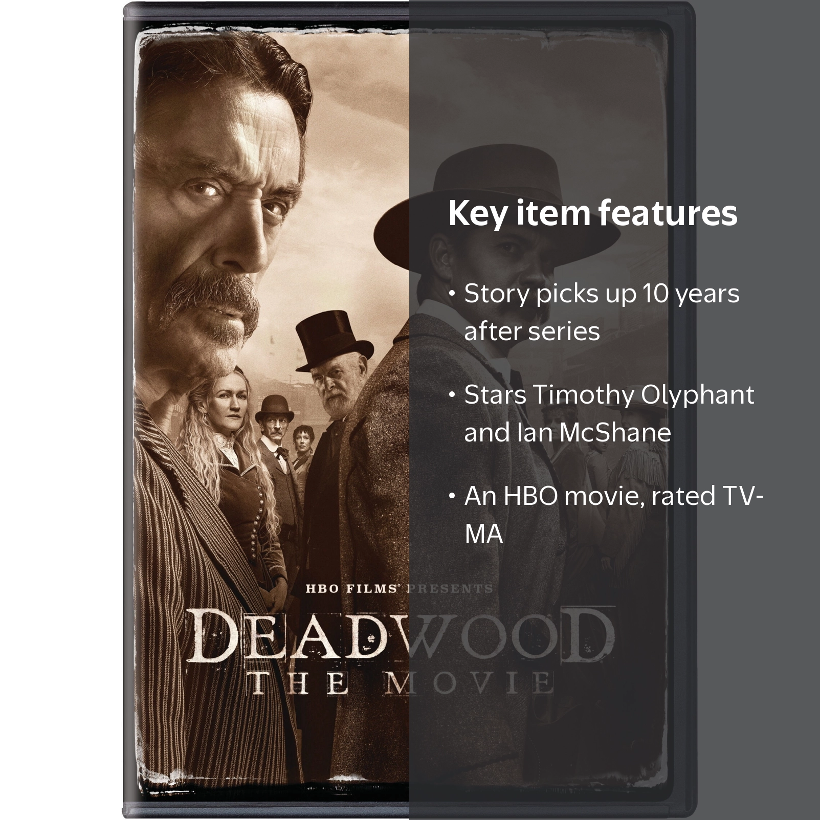Deadwood: The Movie [DVD] - Walmart.com
