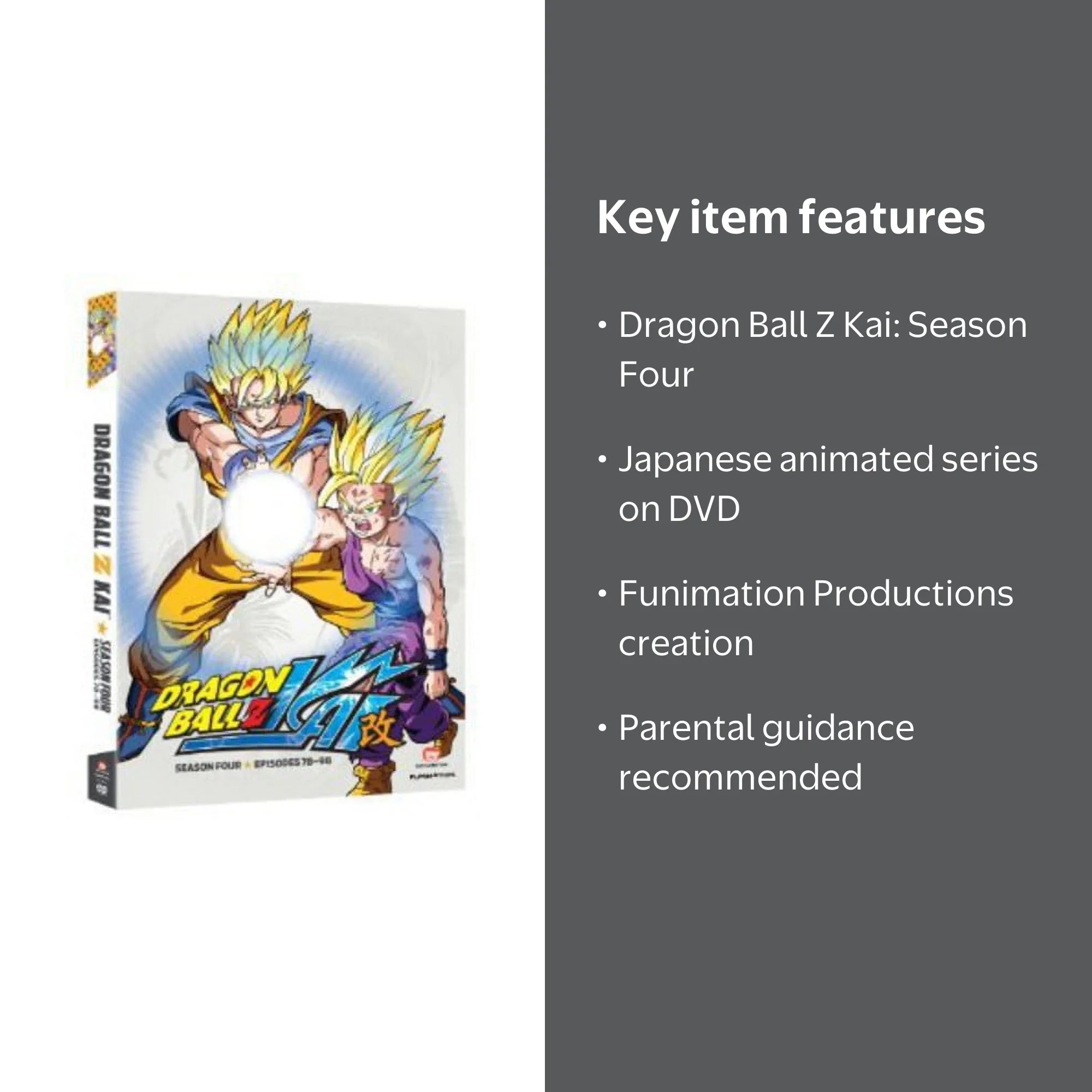 Dragon Ball Z Kai: Season Four (DVD), Funimation Prod, Anime