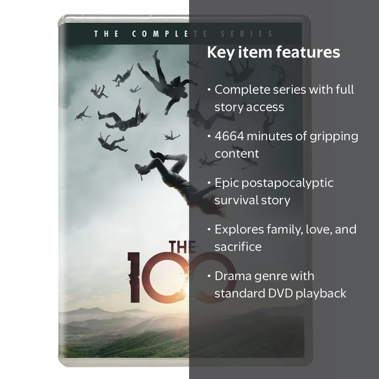 洋画・外国映画 The 100 Complete Boxed Set Warner, The 100 The Complete Series Box Set DVD, Postapocalyptic