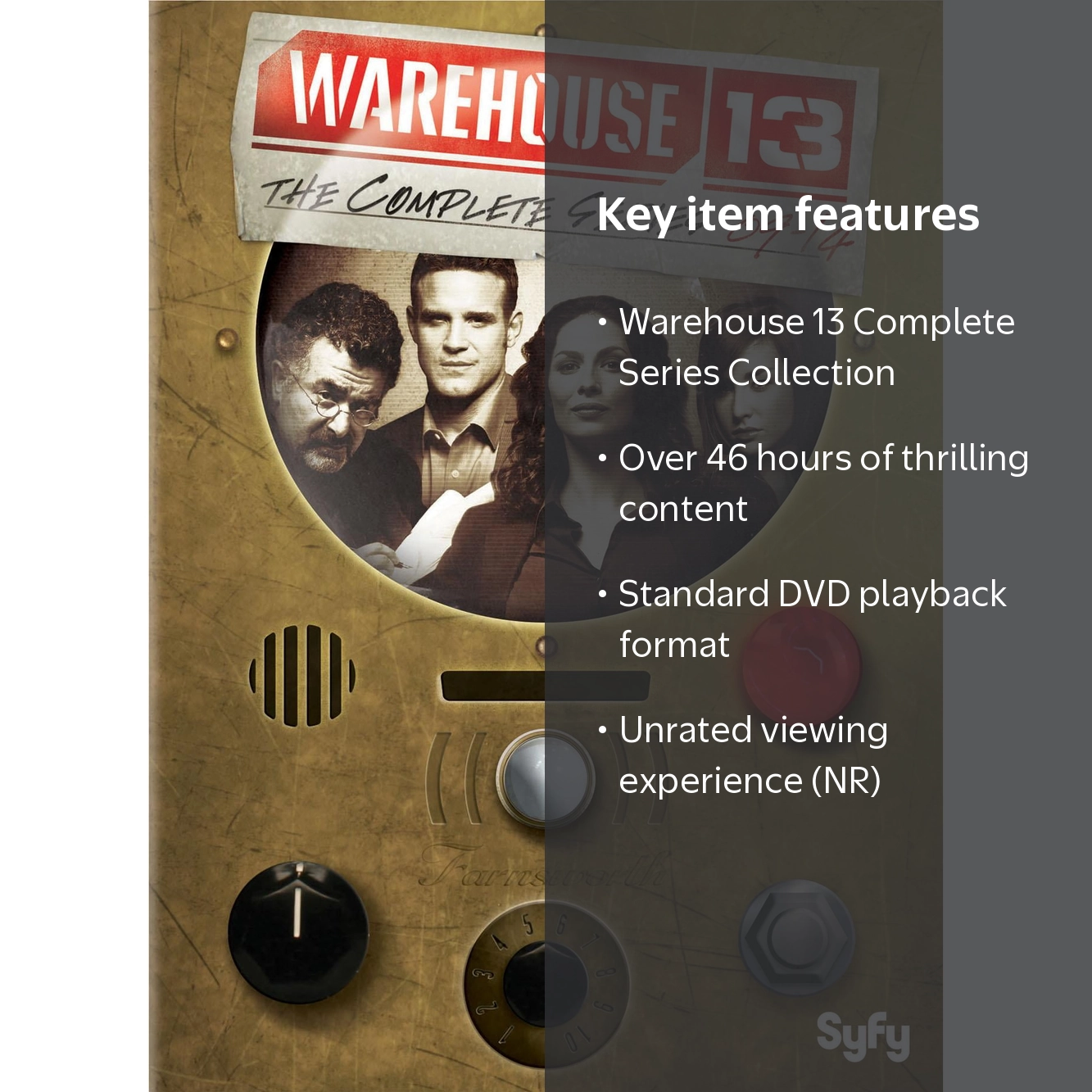 SDS, Warehouse 13: The Complete Series DVD, NR, Sci Fi - Walmart.com