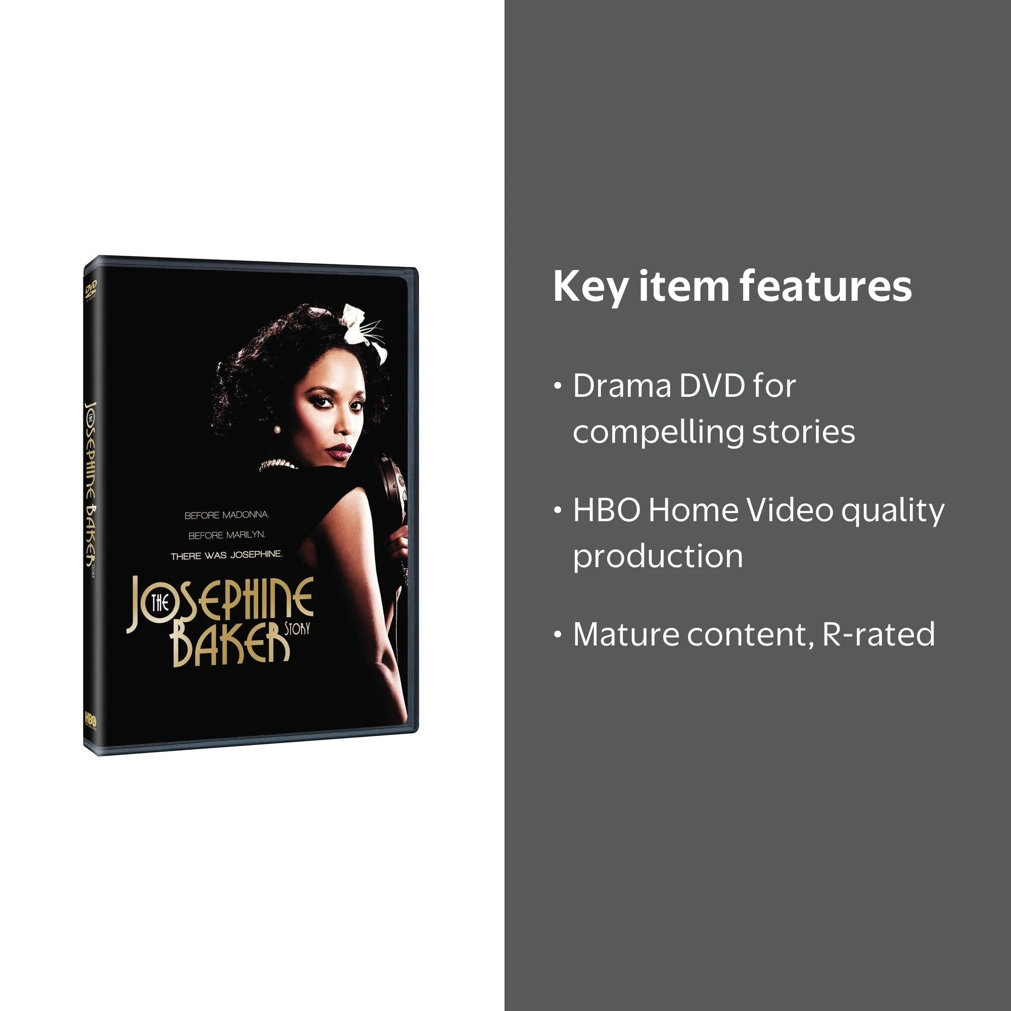 HBO Home Video: The Josephine Baker Story (DVD) - Emmy-Winning