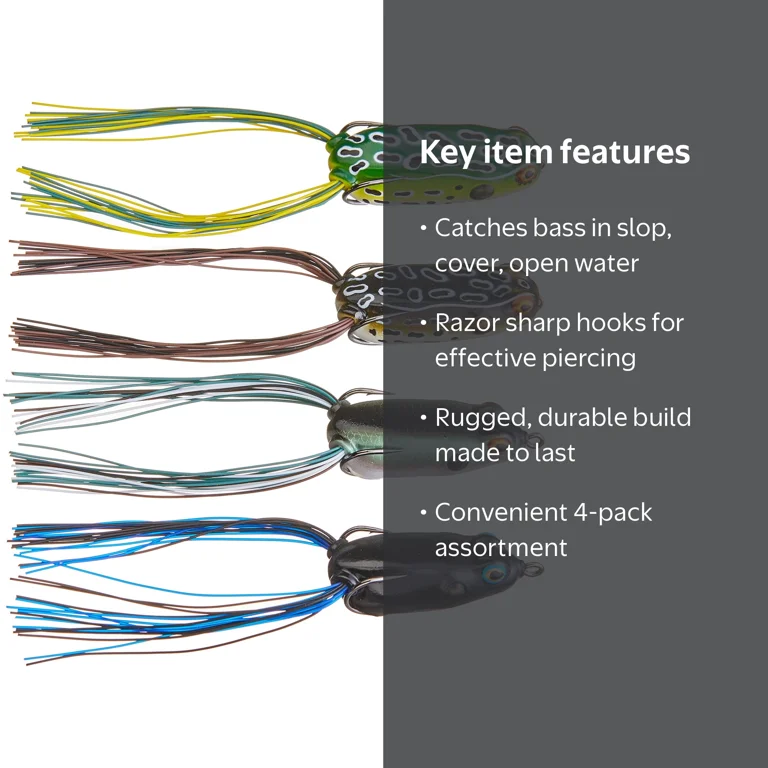 Booyah Frog 4 Pack Kit Assorted - Walmart.com