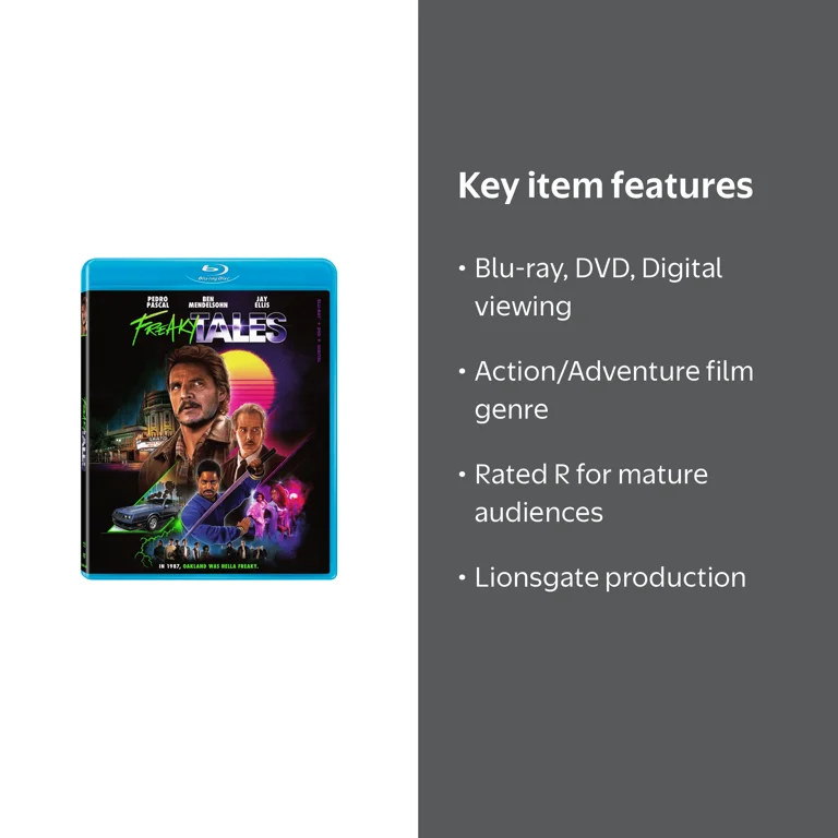 Freaky Tales (Blu-ray + DVD + Digital) Lionsgate Action/Adventure