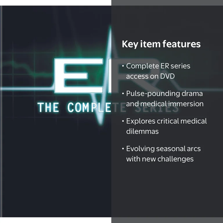 ER: The Complete Series - Pulse-Pounding Drama in an Urban