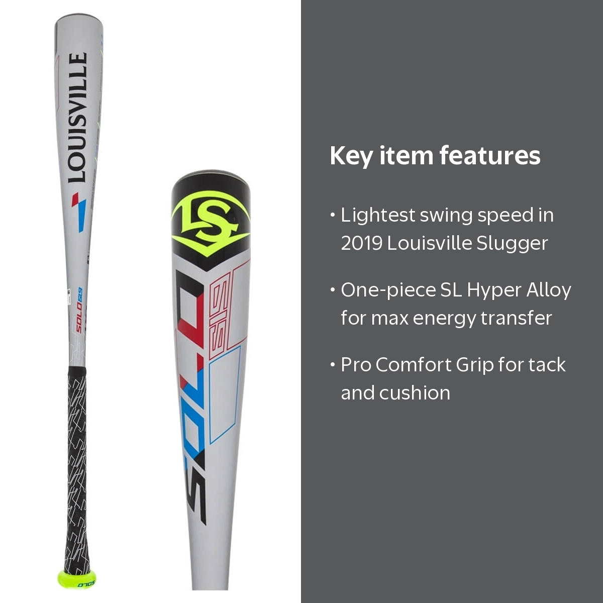 Louisville Slugger, Solo 619 USA Youth Baseball Bat, 29