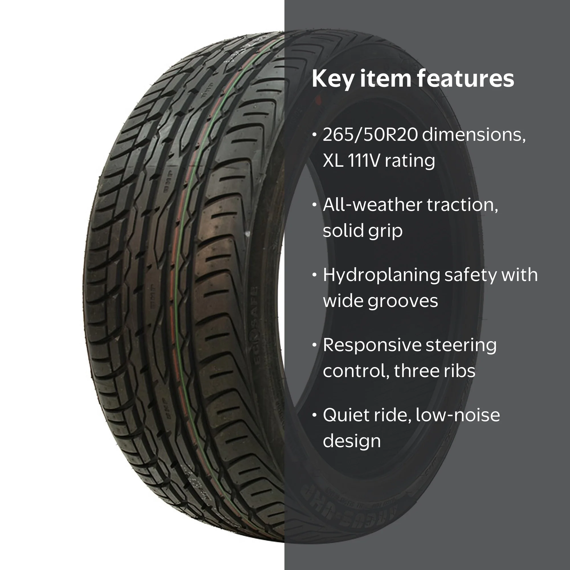 Zenna Argus-UHP High-Performance All-Season 265/50R20 111V XL