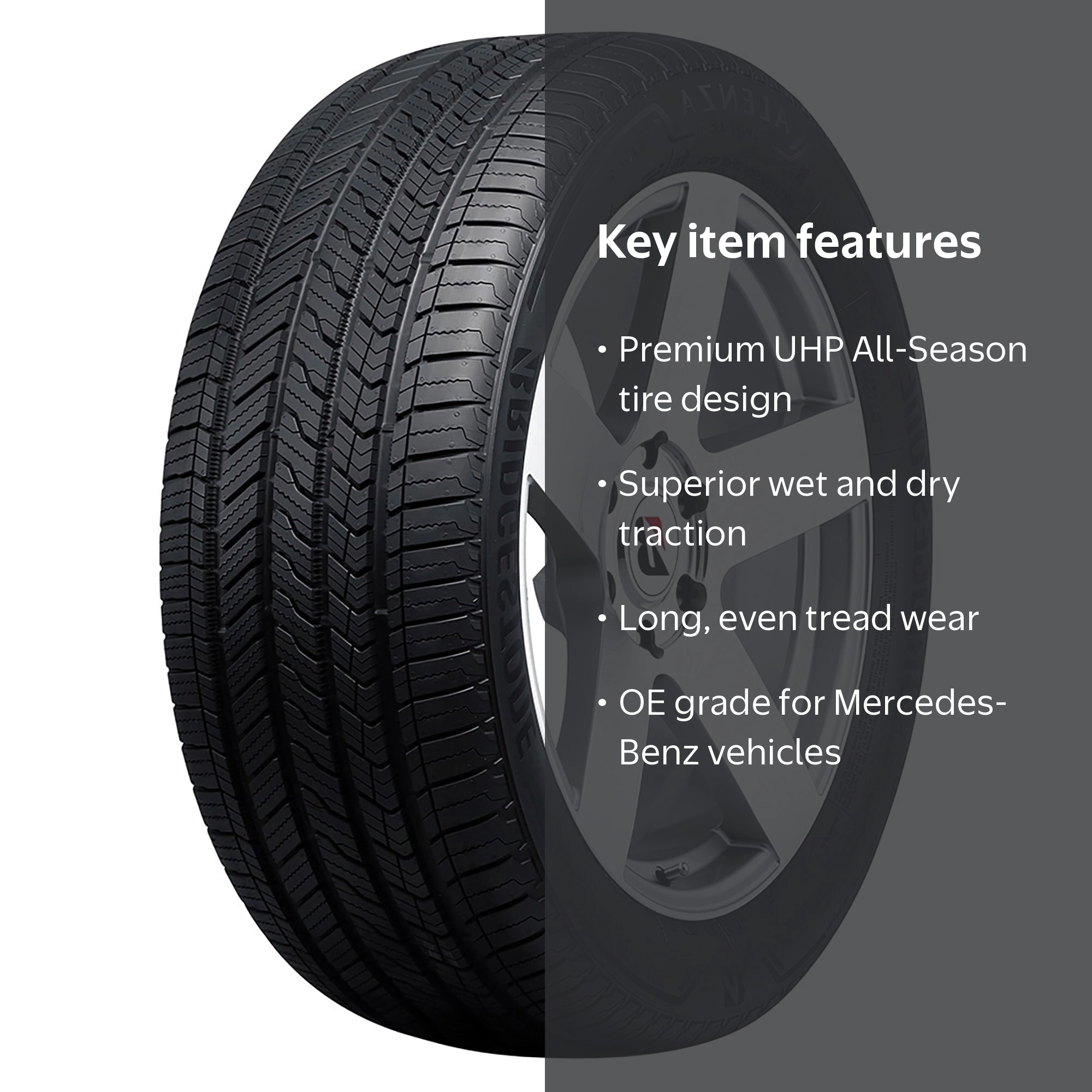 Bridgestone Alenza Sport A/S UHP All Season 285/45R21 113H XL