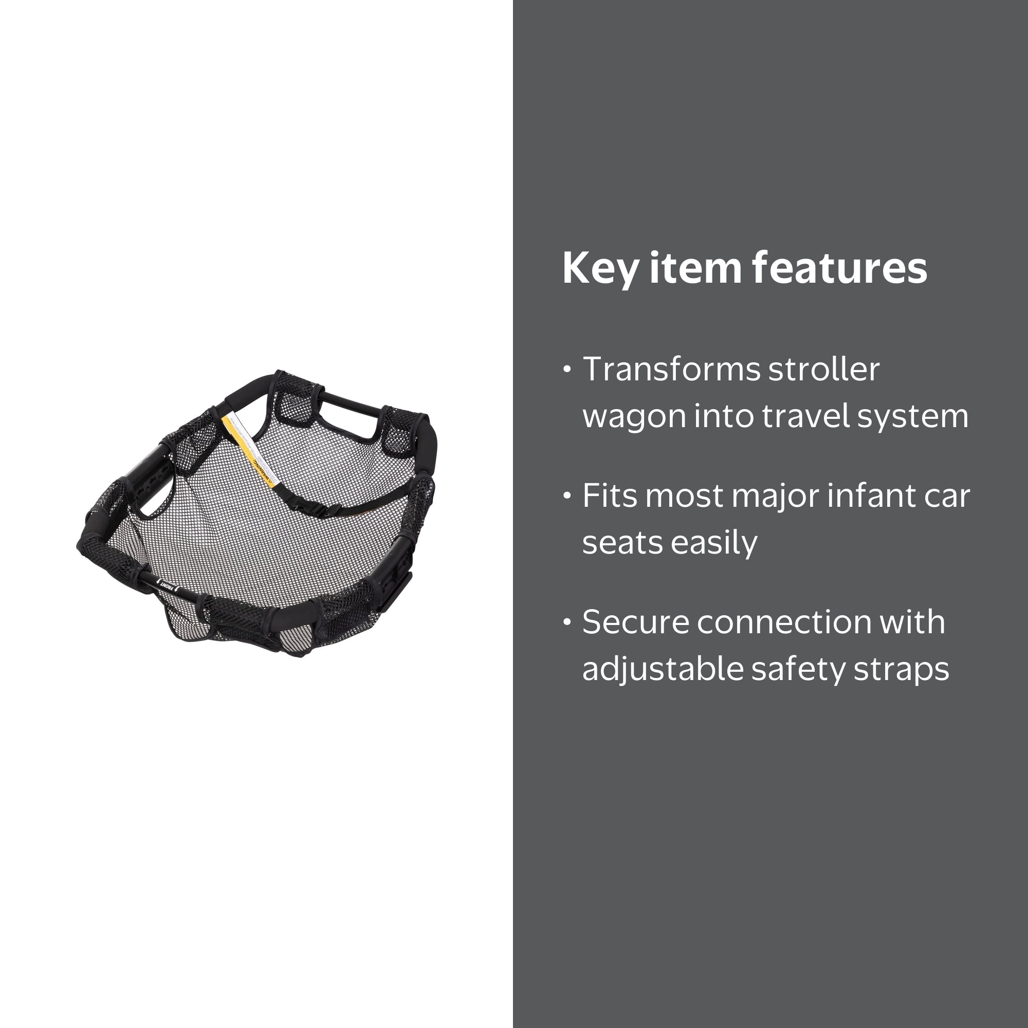 Baby Trend Infant Car Seat Adapter Accessory for Baby Trend Stroller Wagons  - Walmart.com