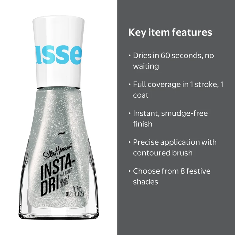 Sally Hansen Insta-Dri x Hershey's Kisses Nail Polish, Giving