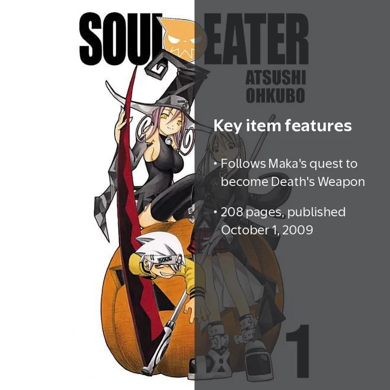 Soul Eater Soul Eater, Vol. 1, Book 1, (Paperback) - Walmart.com