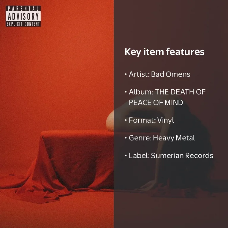 Bad Omens - THE DEATH OF PEACE OF MIND - Music & Performance