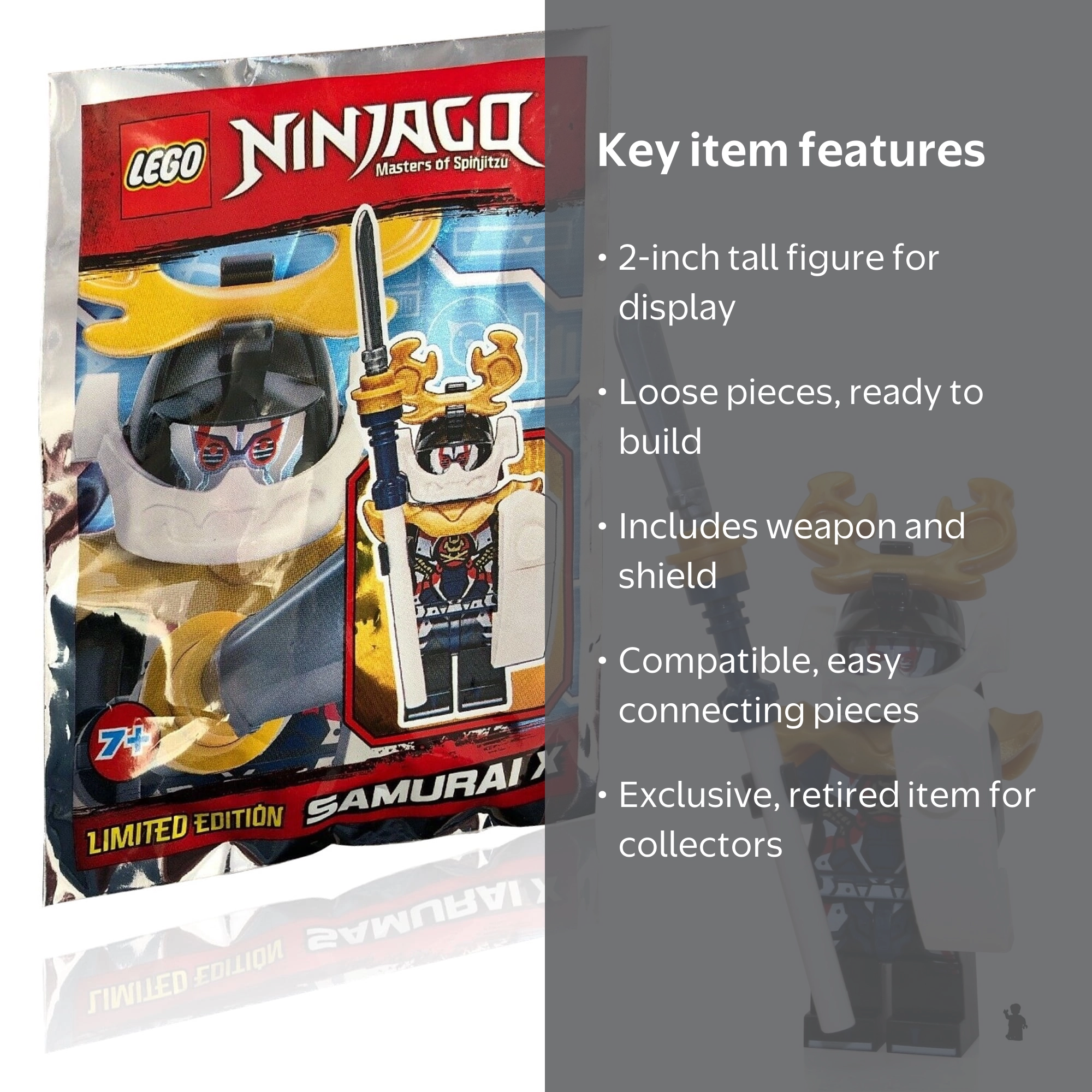 LEGO Ninjago Samurai X Minifigure - Sons of Garmadon Set with