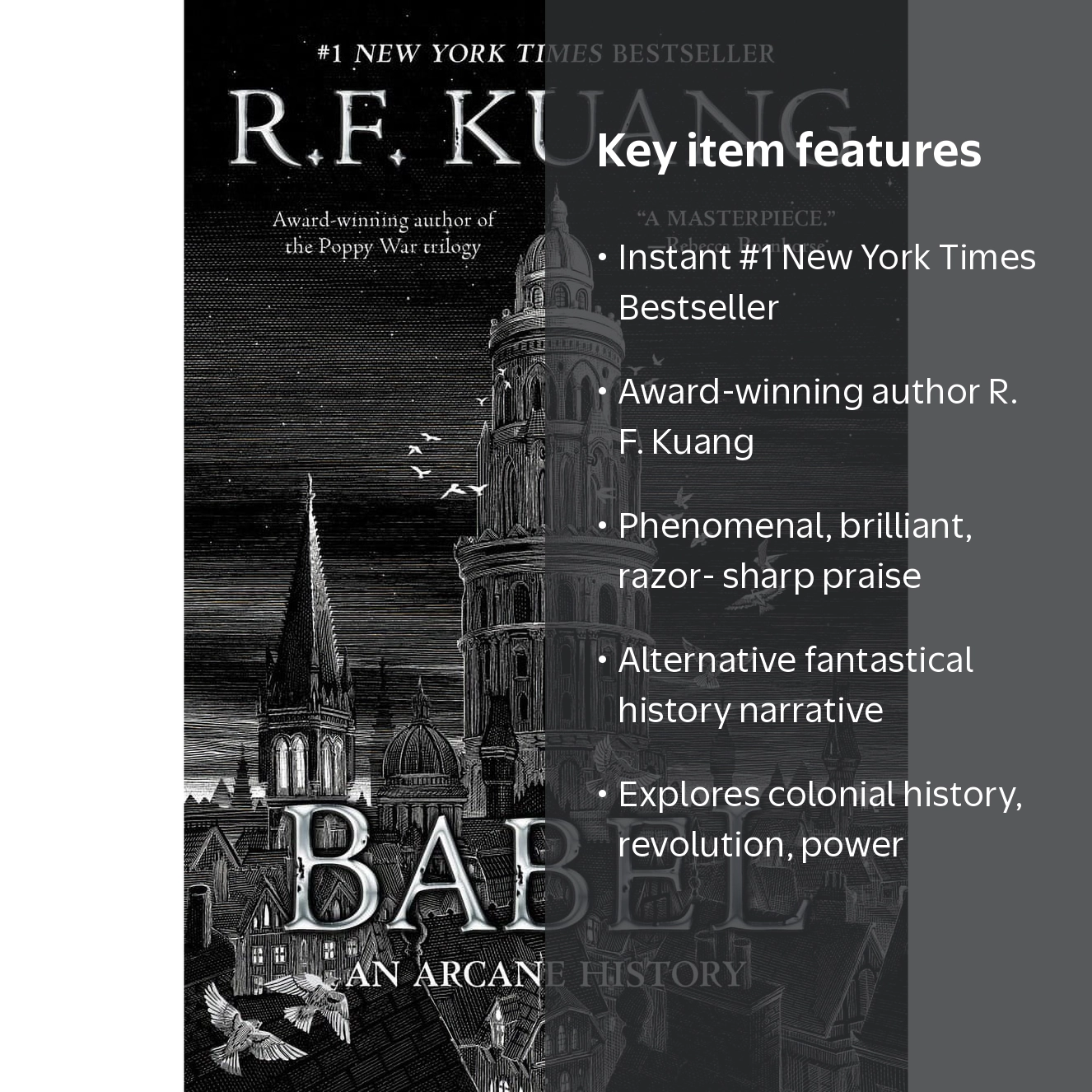 R. F. Kuang, Paperback, Babel: Or the Necessity of Violence