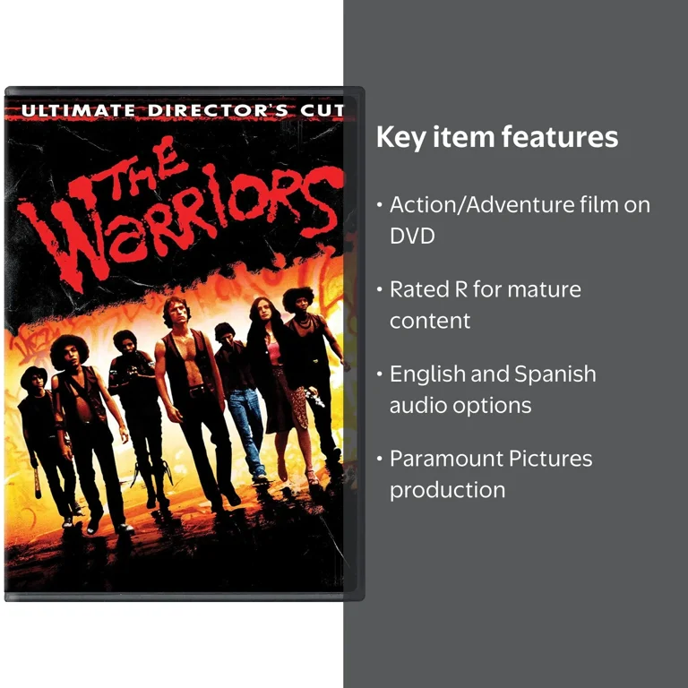 Paramount, Digital Video Disc, The Warriors, Action & Adventure