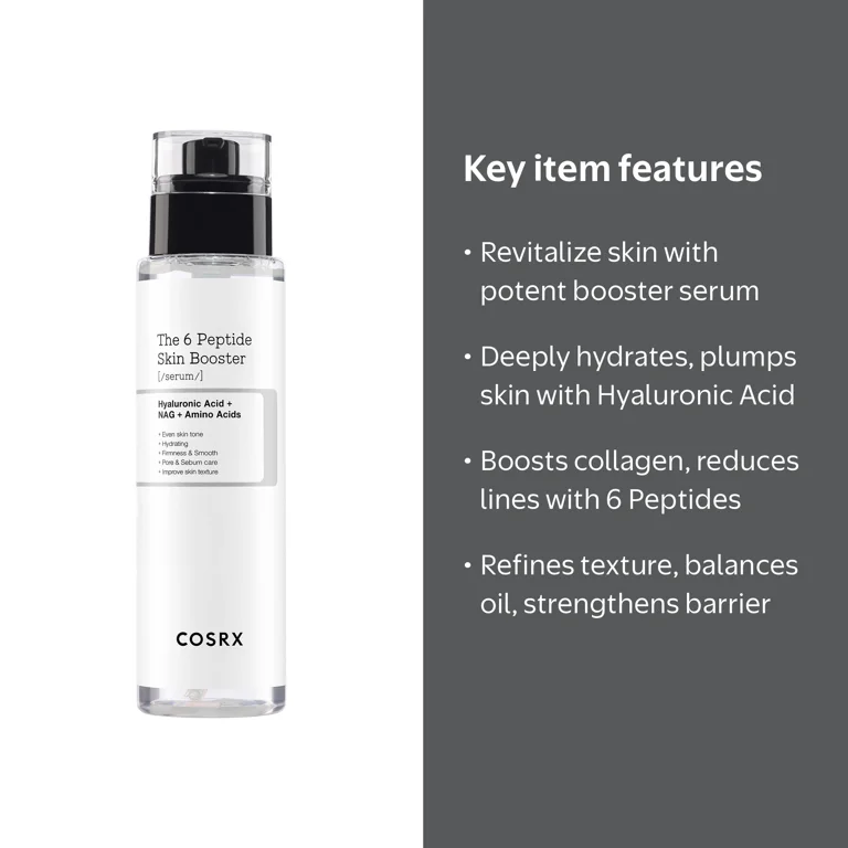 COSRX The 6 Peptide Skin Booster Serum, 5.07 Ounce (Pack of 2